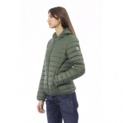 Giacca da donna chic con cappuccio trapuntata - L