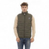 Gilet da uomo trapuntato militare - L