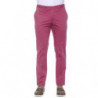 Jeans e pantaloni in cotone fucsia - W54