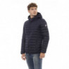 Giacca trapuntata da uomo con cappuccio - Caratteristica zaino - XL