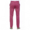 Jeans e pantaloni in cotone fucsia - W54