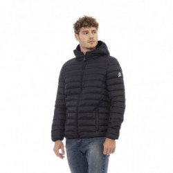 Elegante giacca trapuntata con cappuccio da uomo - S
