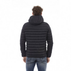 Elegante giacca trapuntata con cappuccio da uomo - XL