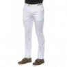 Jeans e pantaloni in cotone bianco - W54