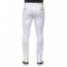 Jeans e pantaloni in cotone bianco - W54