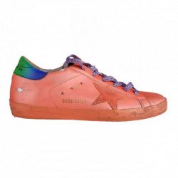 Sneaker in pelle arancione...