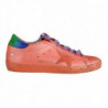 Sneaker in pelle arancione - EU39/US9