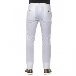 Jeans e pantaloni in cotone bianco - W56