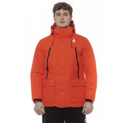 Giacca in poliestere rosso - L