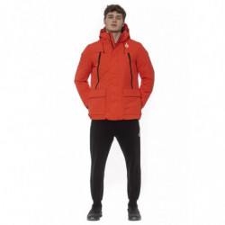 Giacca in poliestere rosso - L
