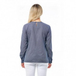 Camicia in cotone blu - L