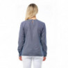 Camicia in cotone blu - L
