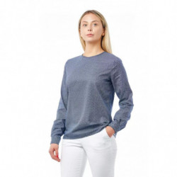 Camicia in cotone blu - L