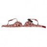 Intimo reggiseno cotone senza ferretto stampa DG rosso bianco - IT2