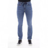 Denim da uomo elegante: dettagli con bottoni e pizzo - W50