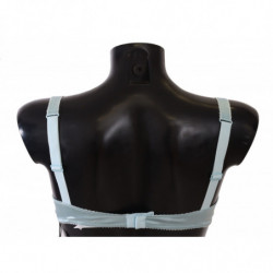 Intimo reggiseno a balconcino semi-imbottito azzurro - IT5 - XL