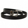 Cintura fibbia metallo logo pelle esotica struzzo nero - 90 CM / 36