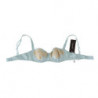 Intimo reggiseno a balconcino semi-imbottito azzurro - IT5 - XL