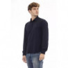 Camicia da uomo elegante slim fit con colletto italiano - L