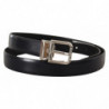 Cintura fibbia metallo logo classico pelle vitello nera - 100 CM /