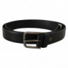 Cintura fibbia metallo logo classico pelle vitello nera - 80 CM / 3