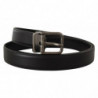 Cintura fibbia metallo logo vintage pelle nera - 85 CM / 34 INCHES