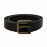 Cintura fibbia metallo ottone logo pelle vitello nera - 90 CM / 36