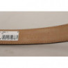 Cintura fibbia metallo logo inciso pelle vitello nera - 90 CM / 36