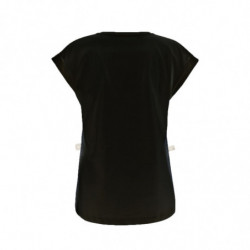 Top e maglietta in cotone nero - XS