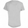 T-shirt in cotone grigio - M