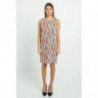 Abito in cotone marrone - M
