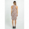 Abito in cotone marrone - M