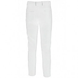 Jeans e pantaloni in viscosa bianca - L