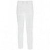 Jeans e pantaloni in viscosa bianca - L