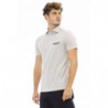 Polo Elegante in Cotone Grigio con Logo Ricamato - XXL