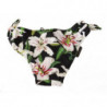 Costume da bagno bikini con stampa giglio nero - IT4 - L