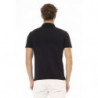 Polo in cotone con logo ricamato - S