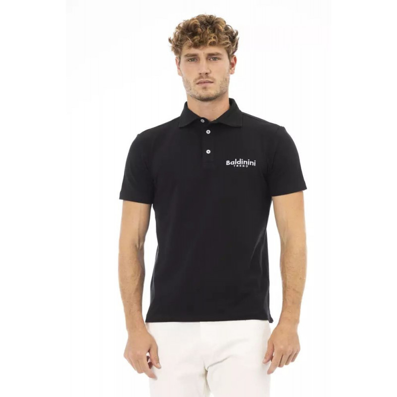 Polo in cotone con logo ricamato - XL