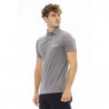 Polo chic in cotone con logo ricamato - XL