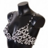 Intimo reggiseno cotone senza ferretto stampa DG bianco nero - IT1