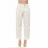 Jeans e pantaloni in cotone beige - IT42 - S