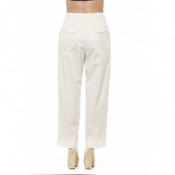 Jeans e pantaloni in cotone beige - IT42 - S