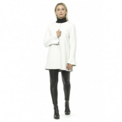 Giacca e cappotto in neoprene bianco - M
