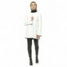 Giacca e cappotto in neoprene bianco - M