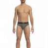 Slip eleganti maglia misto cotone grigio - Confezione tripla - XXL