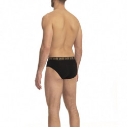 Slip eleganti con cintura con logo in confezione doppia - XL