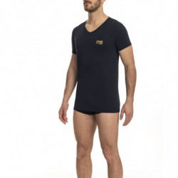 T-shirt elegante con logo...