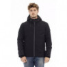 Elegante giacca con zip e tasca filettata - L