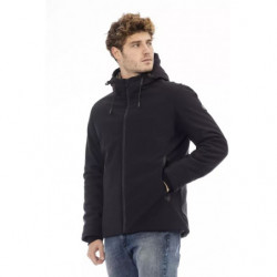 Elegante giacca con zip e tasca filettata - XL
