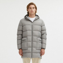 Giacca in nylon grigio - L